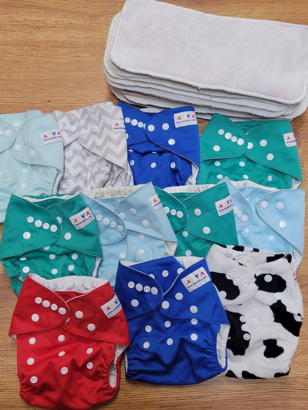 Reusable Cloth Diaper Cover - Multicolor Options (Kids Accessories)